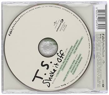 【レア】Taylor Swift Shake it Off シングルCD Taylor Swift Shake It off CD Single 2014 RARE OOP for sale
